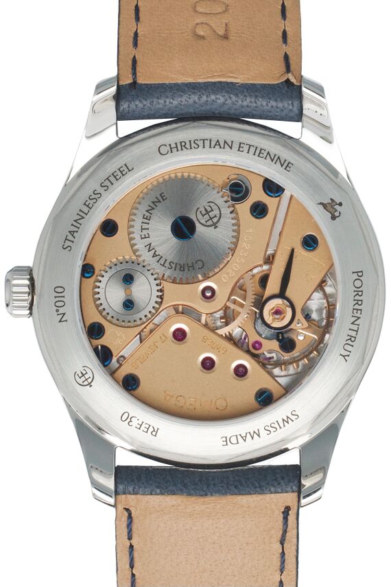 Small seconds collection, 6 o'clock, silver dial