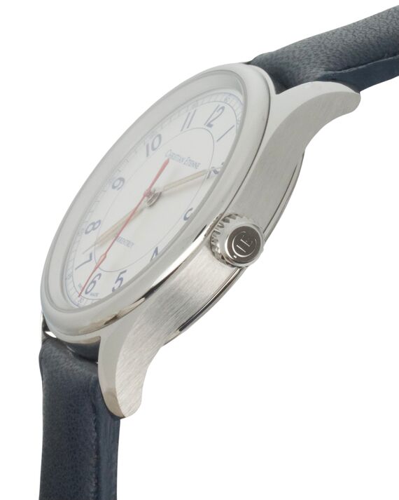Central seconds collection, silver dial