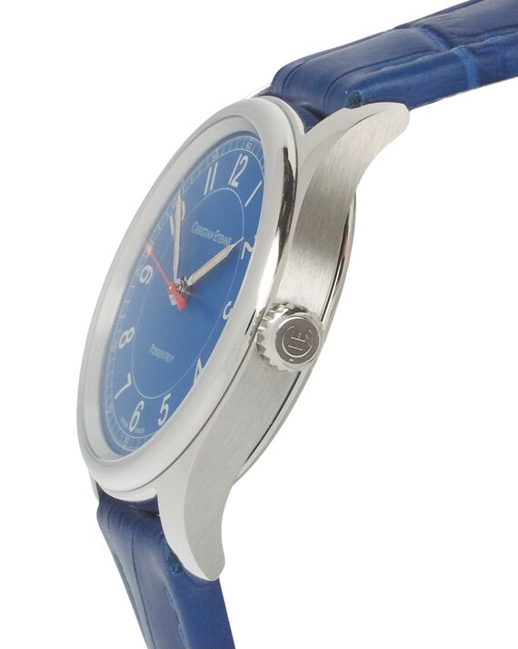 Central seconds collection, blue dial