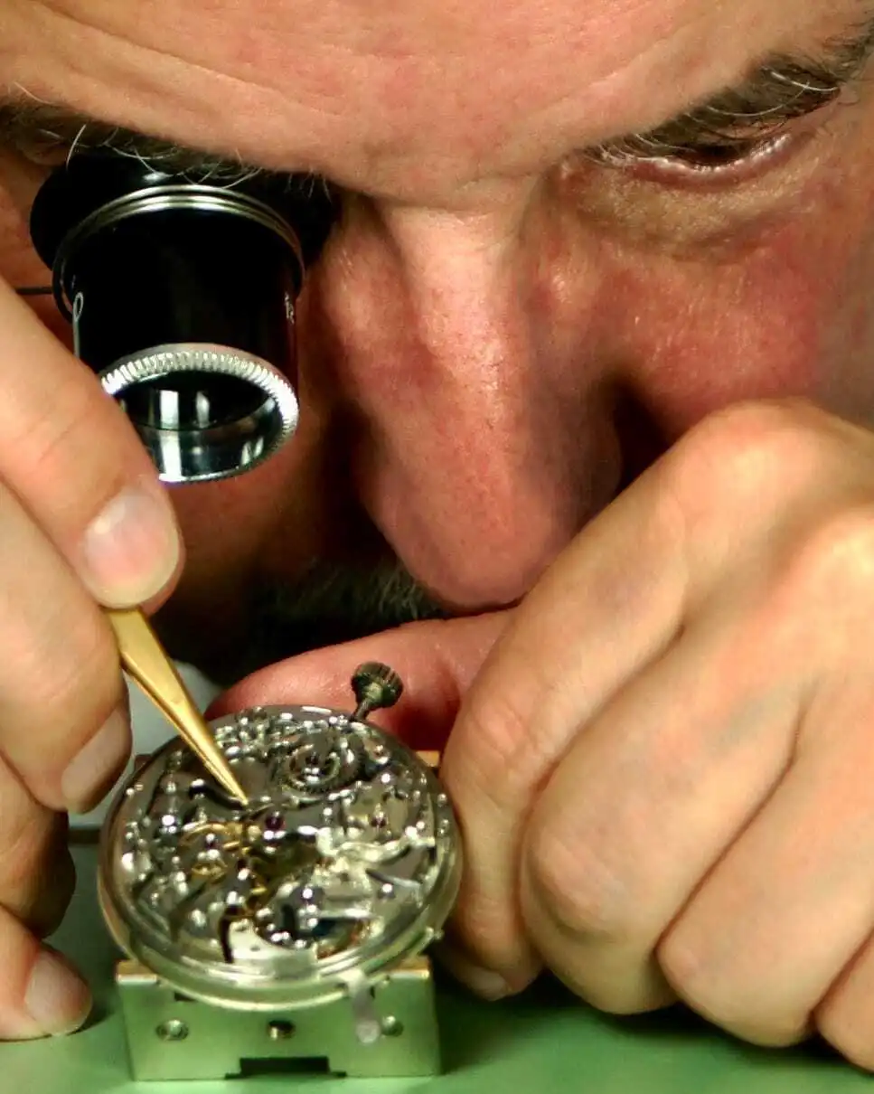 Christian Etienne, watchmaker restorer