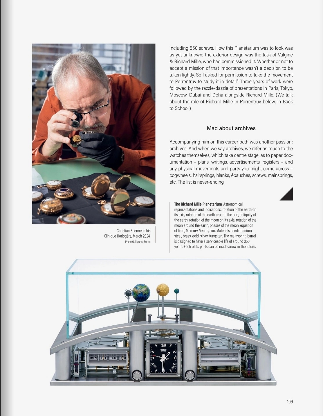 Christian Etienne - articles de presse