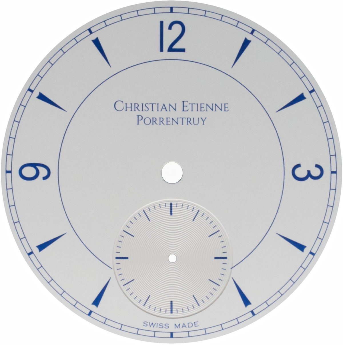 Cadran de montre Christian Etienne
