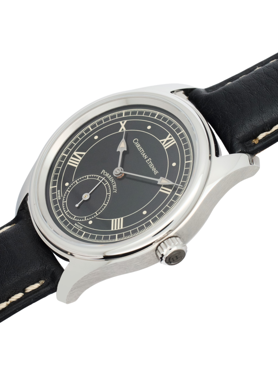 Montre Collection petite seconde 6h, cadran noir