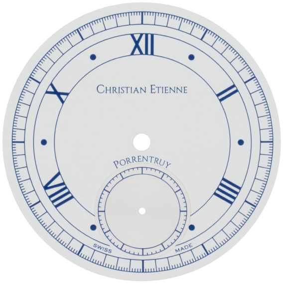 Montre Collection petite seconde 6h, cadran noir