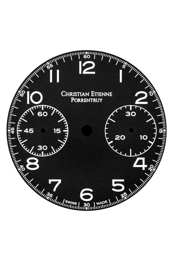 Chronographe Valjoux 22, pièce unique | Christian Etienne