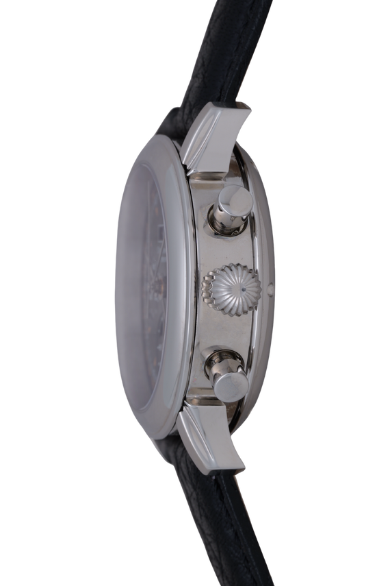 Chronographe Valjoux 88 acier, pièce unique | Christian Etienne