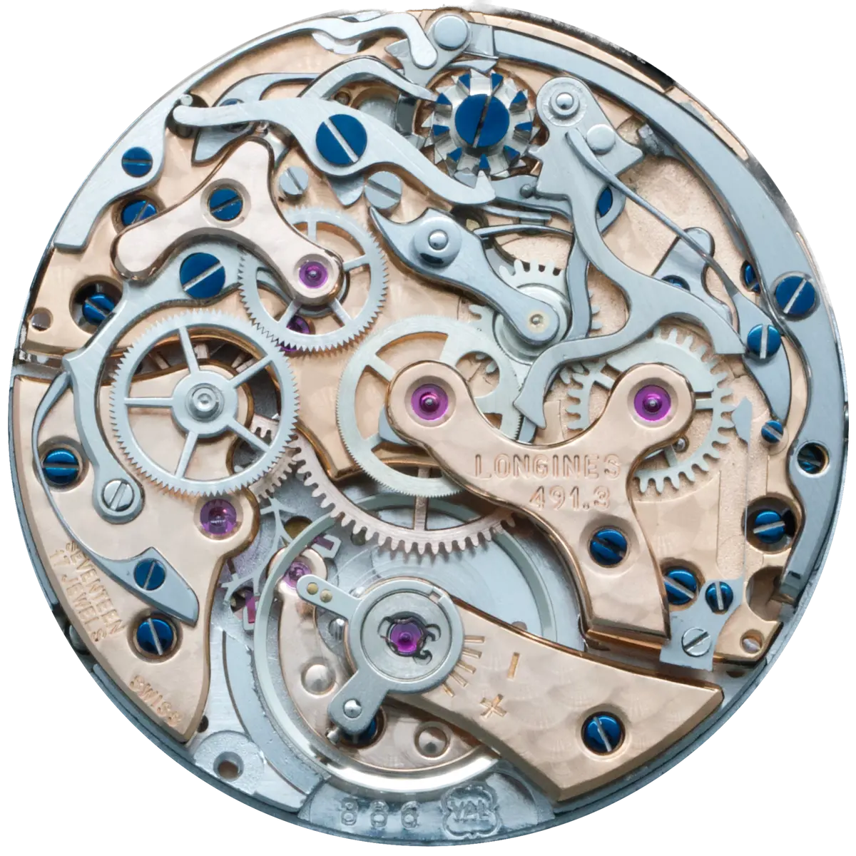 Chronographe Valjoux 88 acier, pièce unique | Christian Etienne